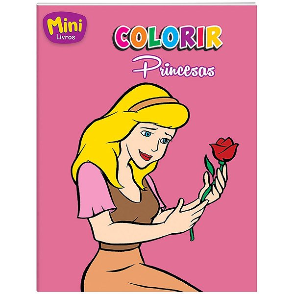 Livro Mini - Colorir: Princesas