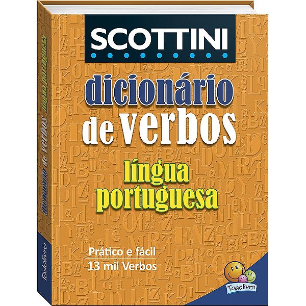 Livro Scottini Dicionário de Verbos da Língua Portuguesa