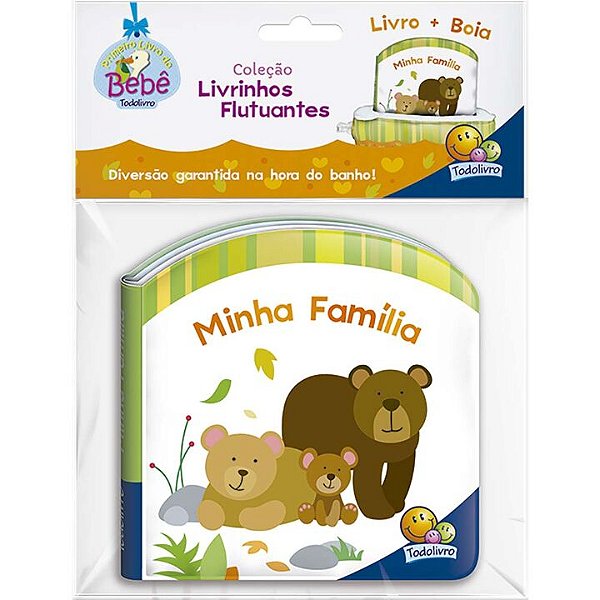 Livro Livrinhos Flutuantes: Minha Familia