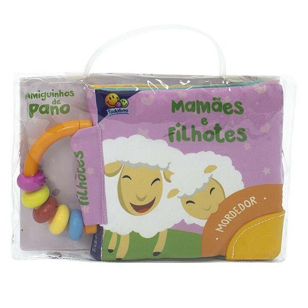 Livro Amiguinhos de pano: Mamães e Filhotes