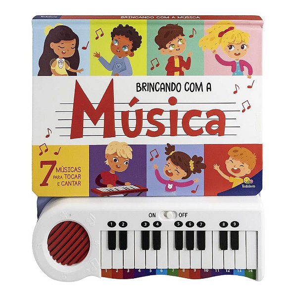 Livro Livro-piano: Brincando com a música