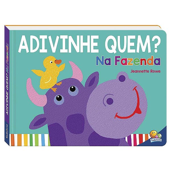 Livro Adivinhe quem? Na fazenda