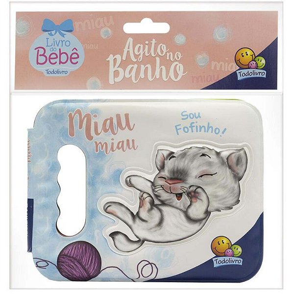 Livro Agito no Banho II: Miau Miau