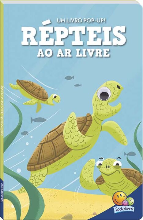 Livro Olhinhos Espertos! Um livro pop-up: Répteis ao ar l...