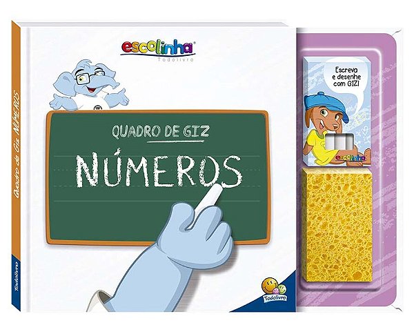 Livro Quadro de Giz! Números (Escolinha Todolivro)