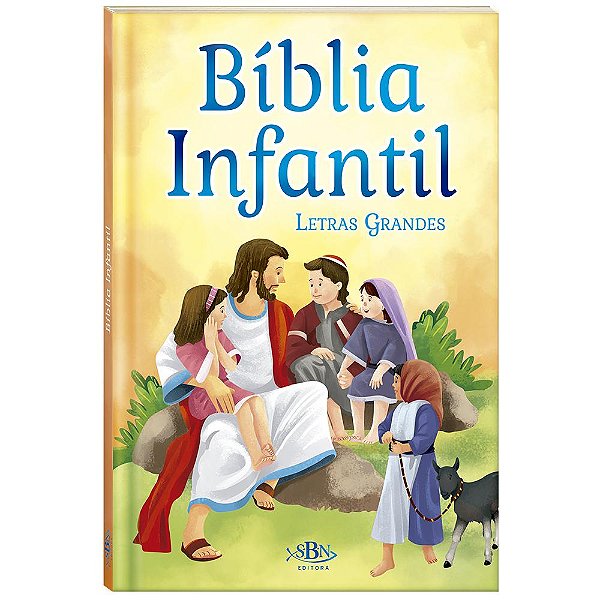 Livro Bíblia Infantil (Letras GRANDES)