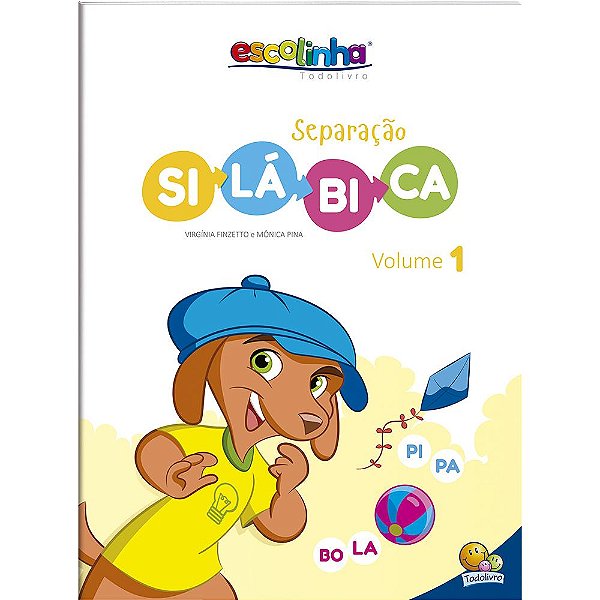 Livro Separação Silábica: VOL.1 (Escolinha Todolivro)