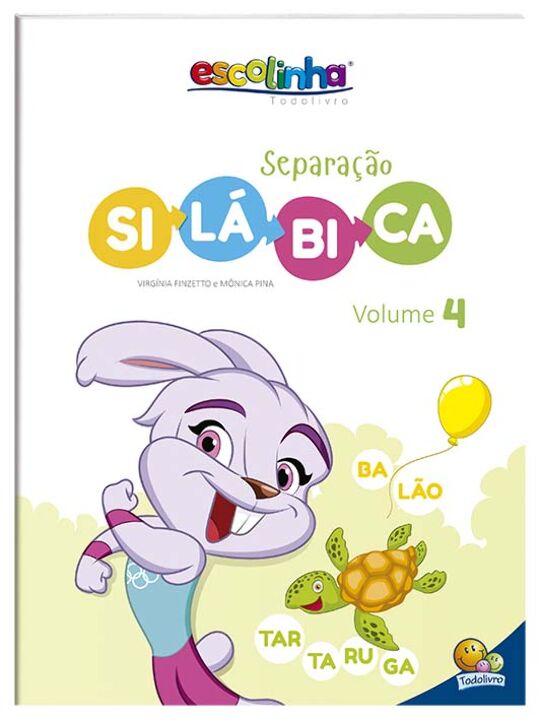 Livro Separação Silábica: VOL.4 (Escolinha Todolivro)