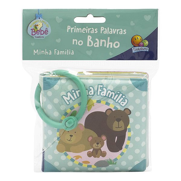 Livro Primeiras Palavras no Banho II: Minha Família