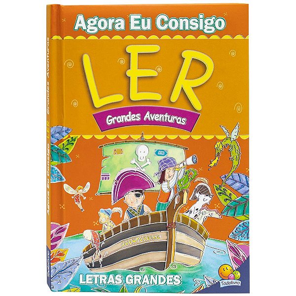 Livro Agora eu Consigo Ler II: Grandes Aventuras