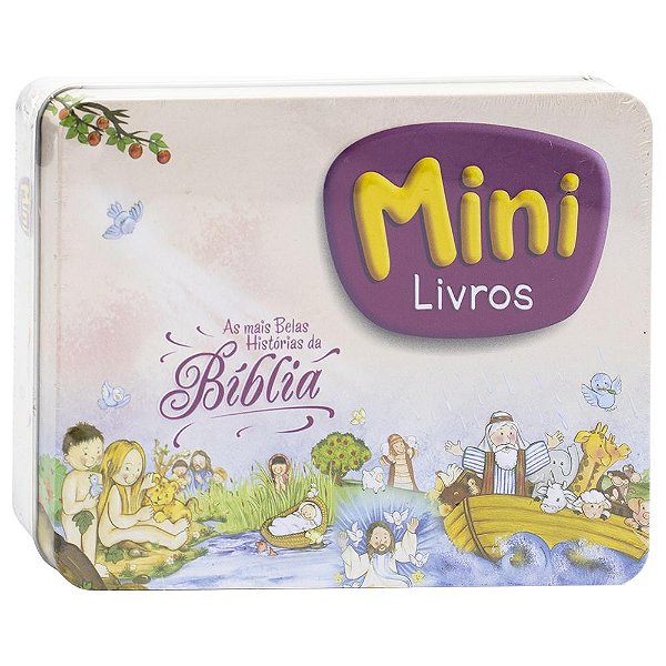 Livro MINI - LATA: Mais Belas Histórias da Bíblia, As - C...
