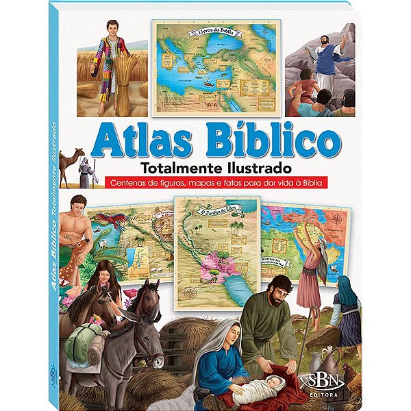 Livro Atlas Bíblico Ilustrado