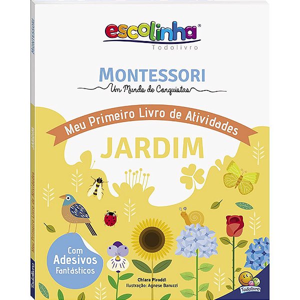 Livro Montessori Meu Primeiro Livro de Atividades... Jardim (Es...