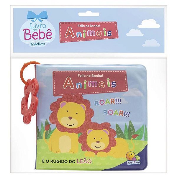 Livro Folia no Banho! Animais