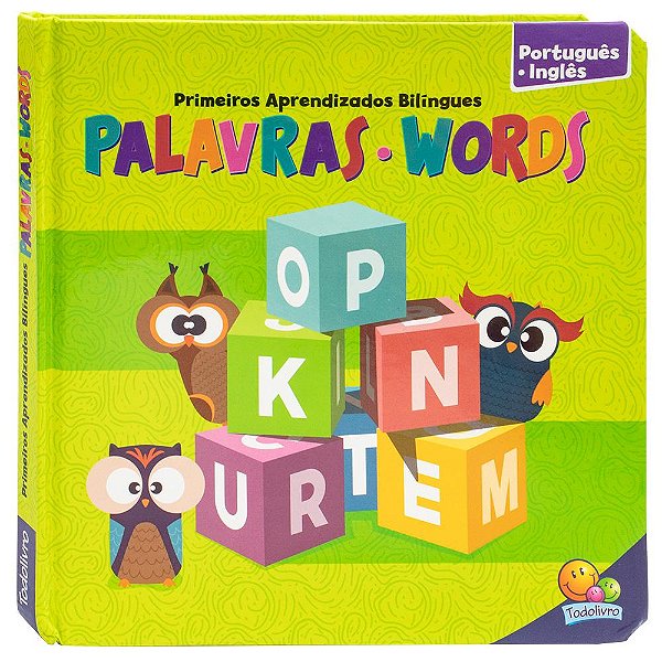 Livro Primeiros Aprendizados Bilíngues - Palavras