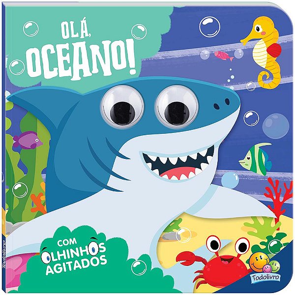 Livro Olhinhos Agitados: Olá, Oceano!