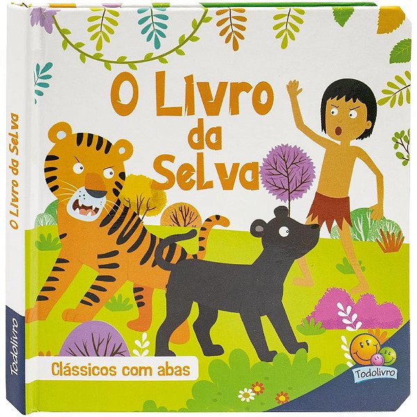 Livro Clássicos com Abas: Livro da Selva, O