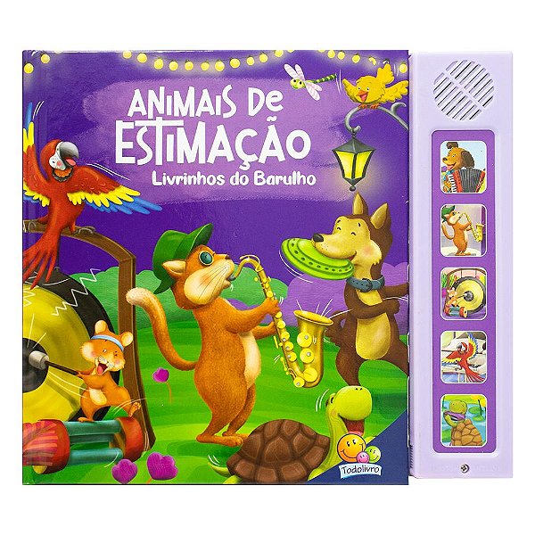 Livro Livrinhos do Barulho! Animais de Estimação
