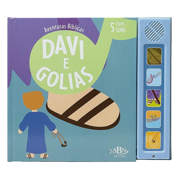 Livro Aventuras Bíblicas: Davi e Golias