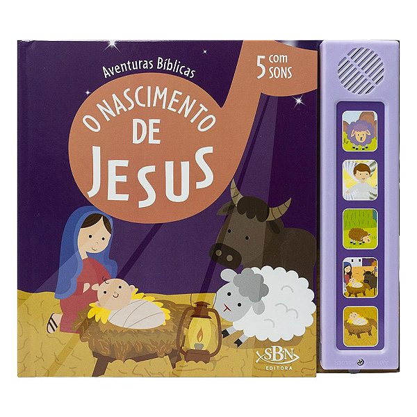 Livro Aventuras Bíblicas: Nascimento de Jesus, O