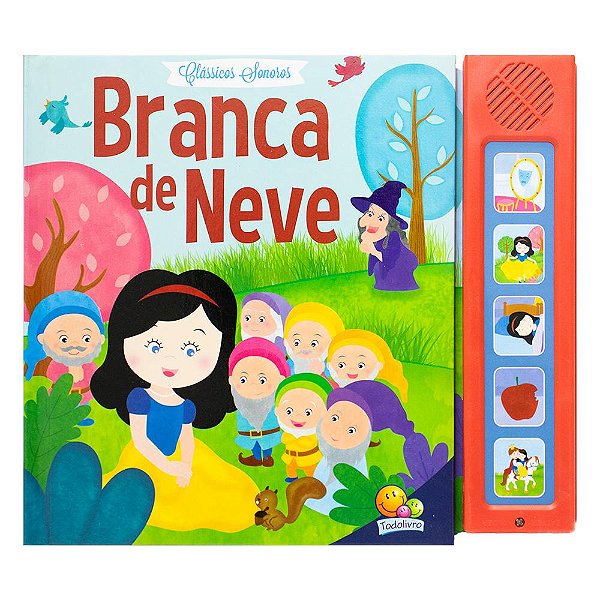 Livro Clássicos Sonoros: Branca de Neve