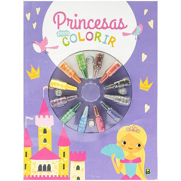 Livro Cores em Ação II: Princesas