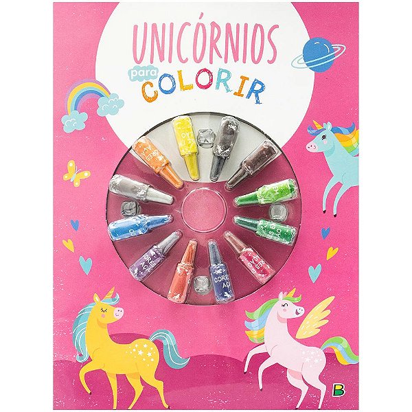 Livro Cores em Ação II: Unicórnios