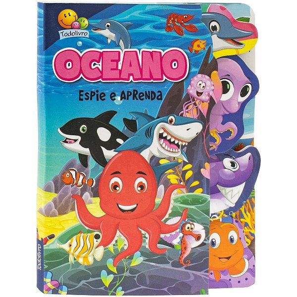 Livro Espie e Aprenda: Oceano