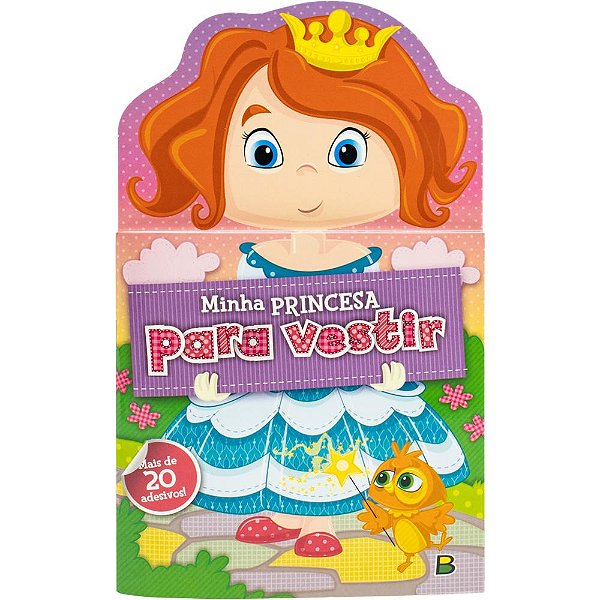 Livro Vamos Vestir! Minha Princesa para Vestir