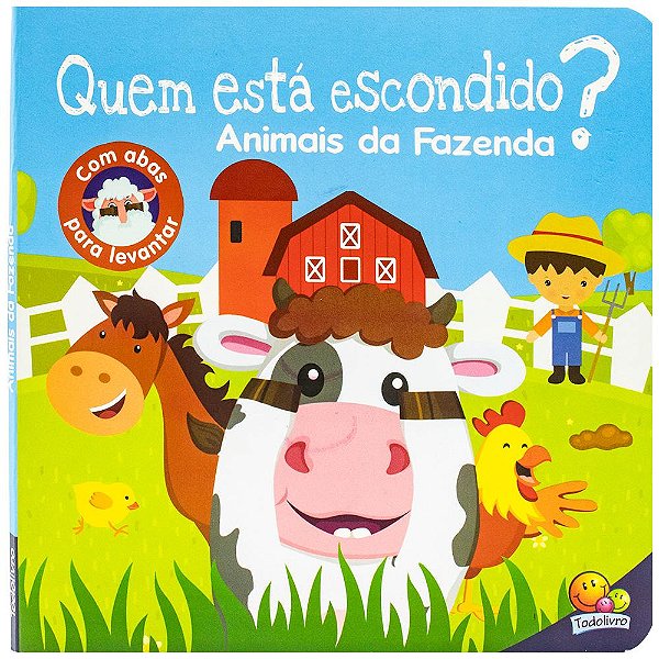 Livro Quem está escondido? Um Livro com Abas: Animais da ...