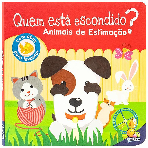 Livro Quem está escondido? Um Livro com Abas: Animais de ...