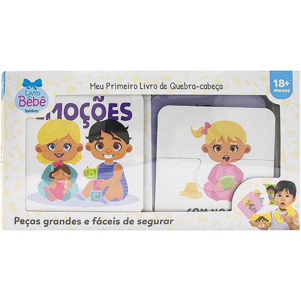 Livro Meu Primeiro Livro de QC: Emoções