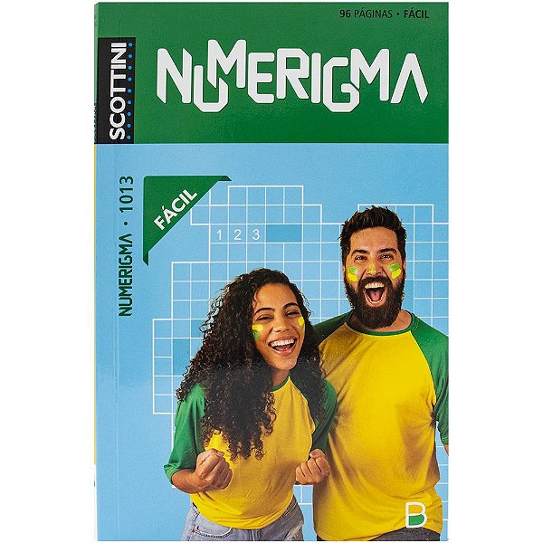 Livro Scottini Numerigma (96p) N.1013 (Fácil)