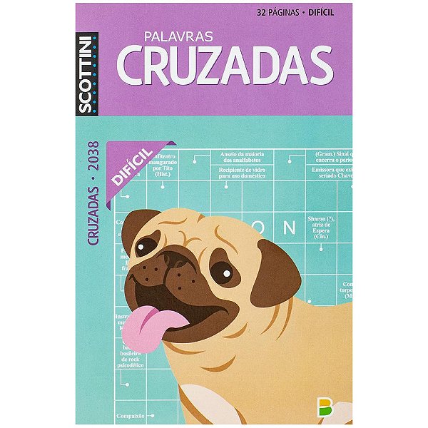 Livro Scottini Cruzadas (32p) N.2038 (Difícil)
