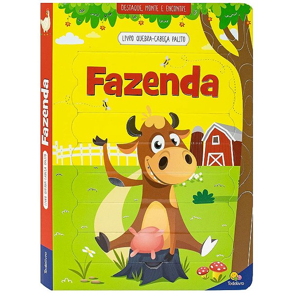 Livro Livro Quebra-Cabeca Palito: Fazenda