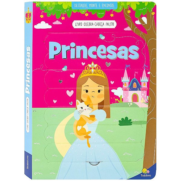 Livro Livro Quebra-Cabeca Palito: Princesas