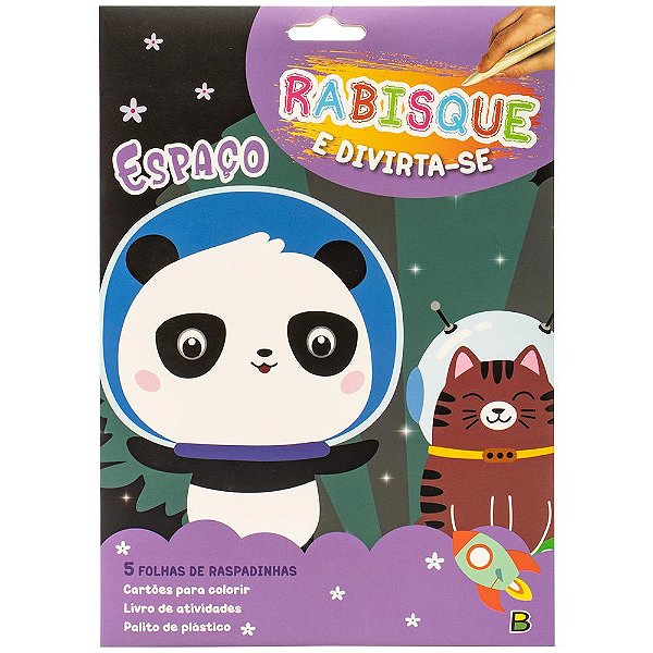 Livro Rabisque e Divirta-se! Espaço