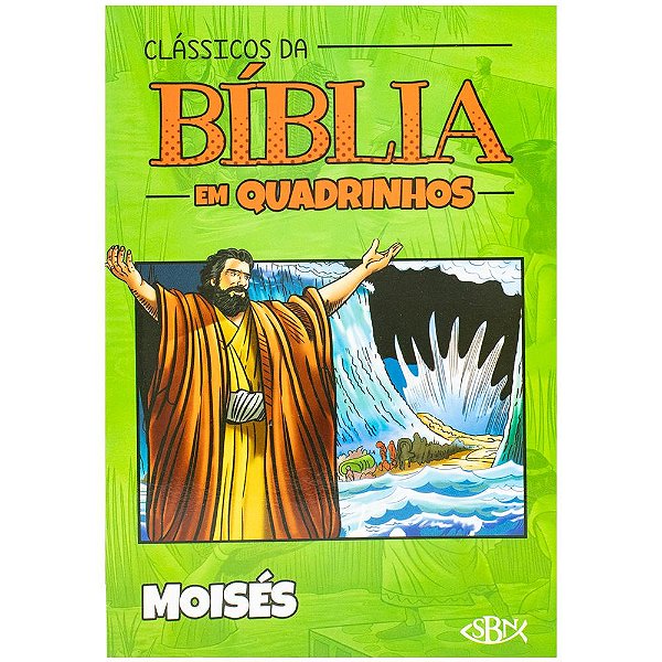 Livro Clássicos da Bíblia em Quadrinhos: Moisés