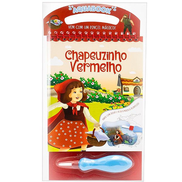 Livro Aquabook Clássicos: Chapeuzinho Vermelho