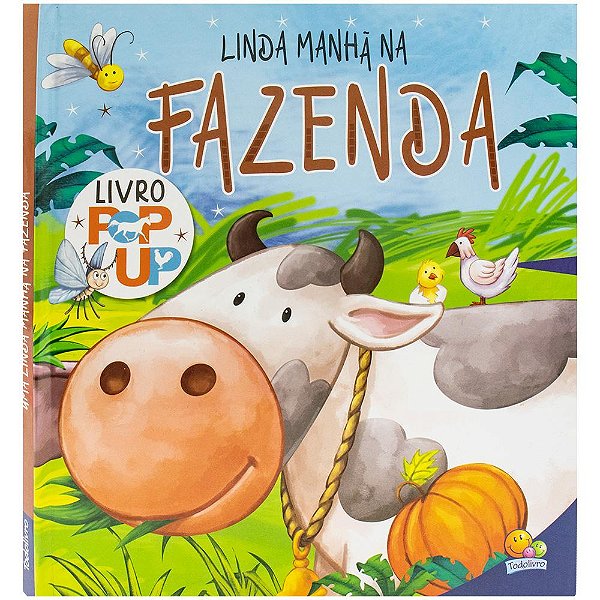 Livro Animais em Movimento: Um Pop-Up: Linda Manhã na Faz...