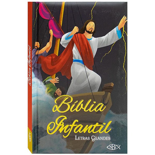 Livro Bíblia Infantil (Letras GRANDES) (PT)