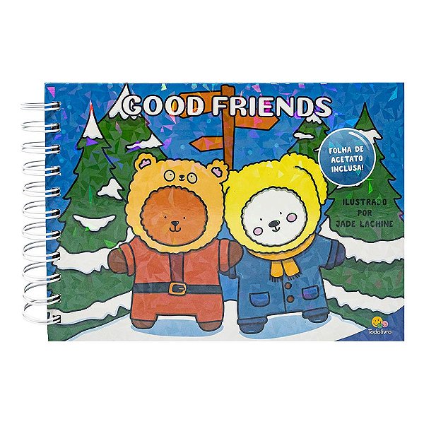 Livro Sweet Coloring Book by Jade: Good Friends