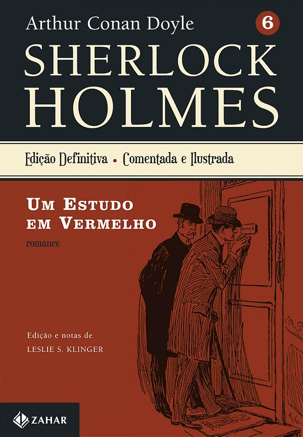 Livro Um estudo em vermelho: Sherlock Holmes – vol. 6 (ro...