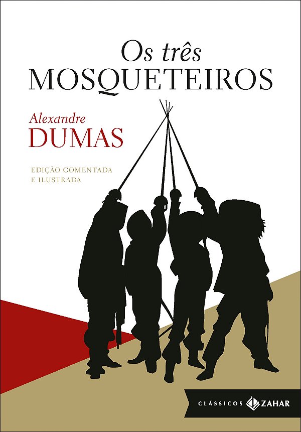 Livro Os três mosqueteiros: edição comentada e ilustrada