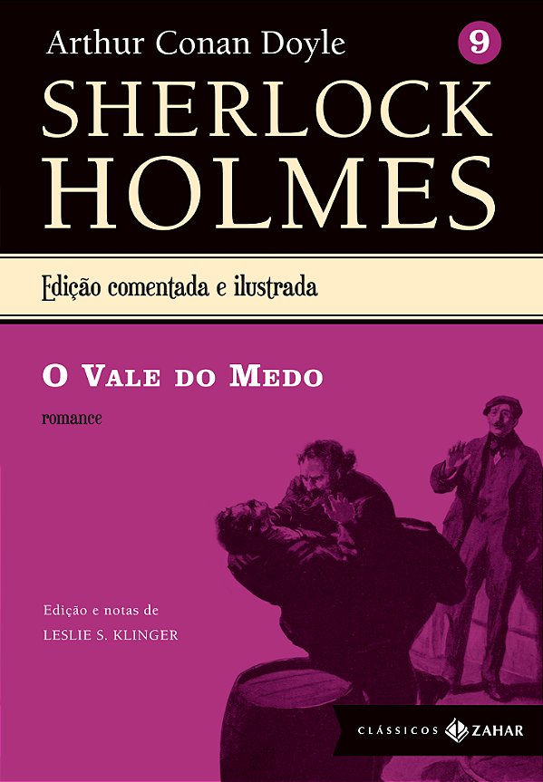 Livro O Vale do Medo: Sherlock Holmes – vol. 9 (romance) ...