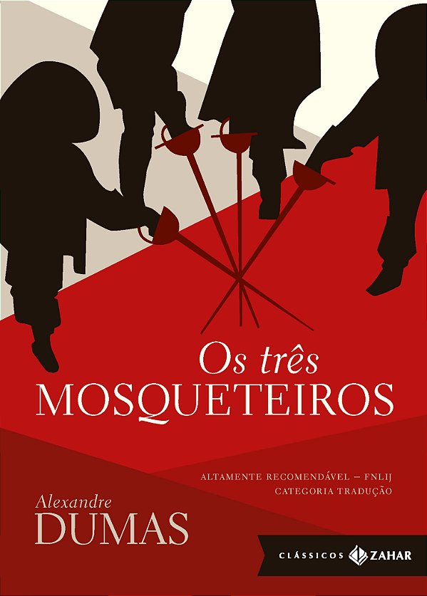 Livro Os três mosqueteiros: edição bolso de luxo