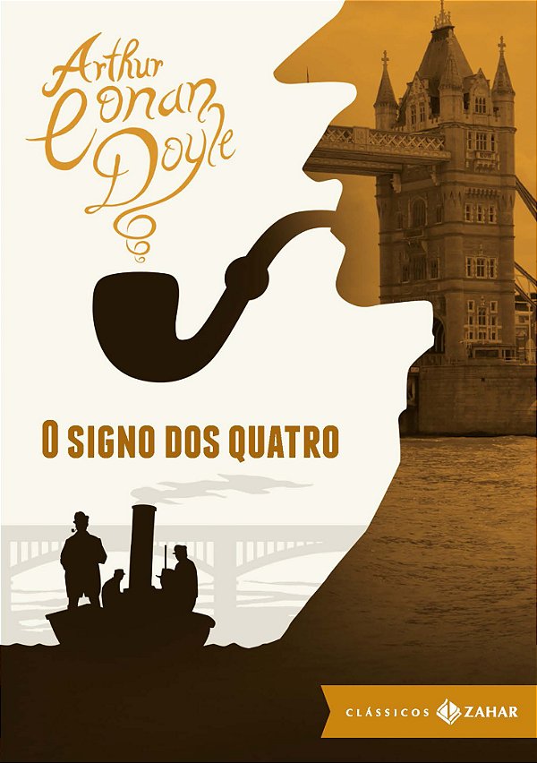 Livro O signo dos quatro: edição bolso de luxo