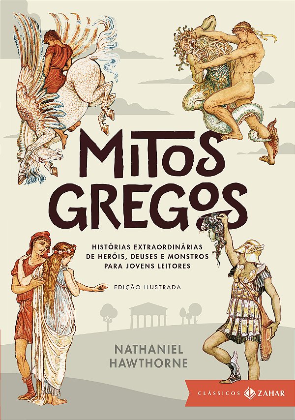Livro Mitos gregos: edição ilustrada: Histórias extraordi...