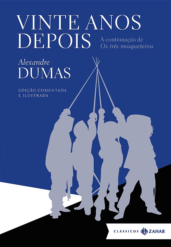 Livro Vinte anos depois: edição comentada e ilustrada