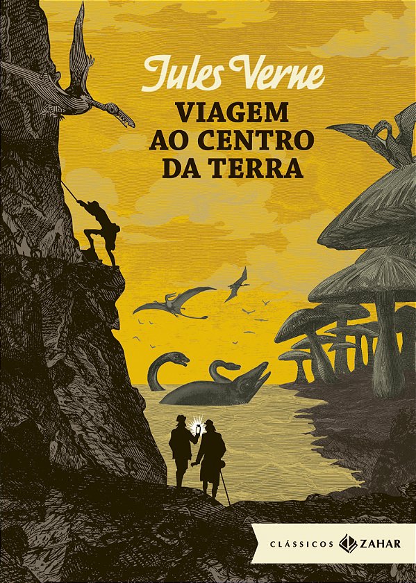 Livro Viagem ao centro da Terra: edição bolso de luxo
